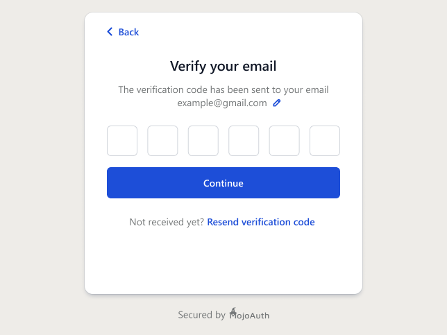 Email OTP Authentication