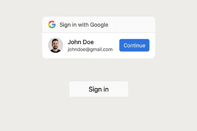Google One Tap Login