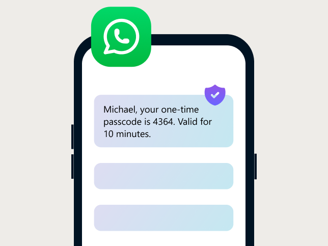 WhatsApp OTP Authentication